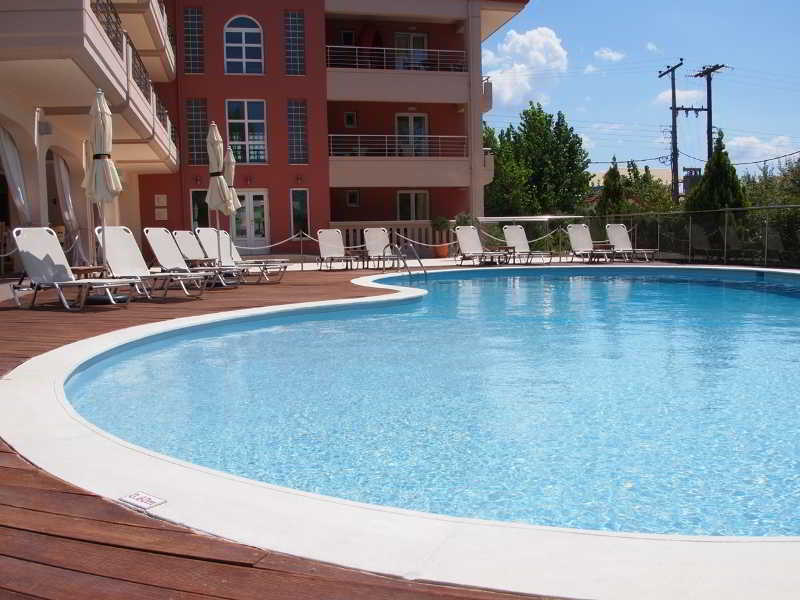 Hotel Ammos Bay Ammoudia Esterno foto
