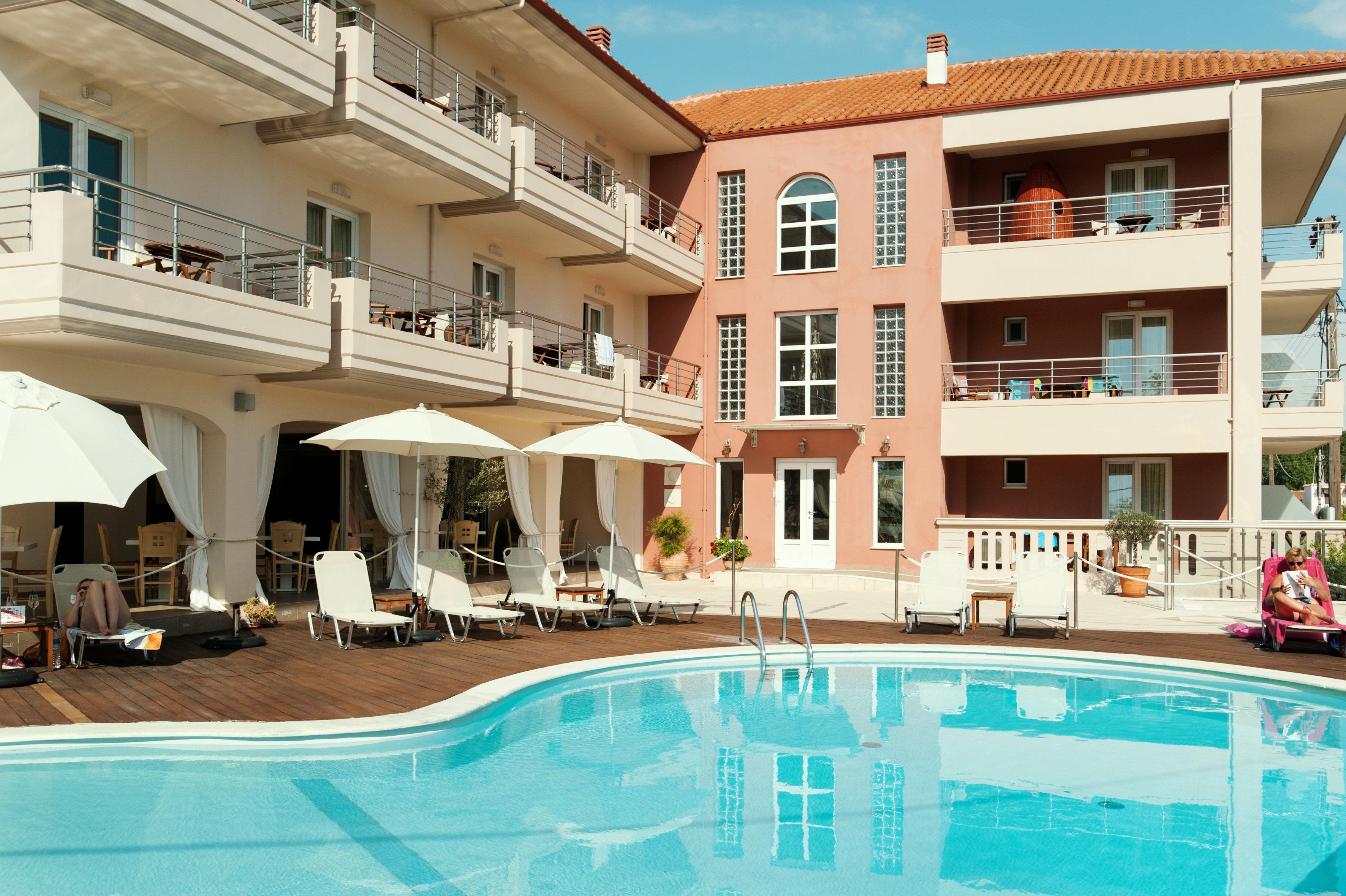 Hotel Ammos Bay Ammoudia Esterno foto