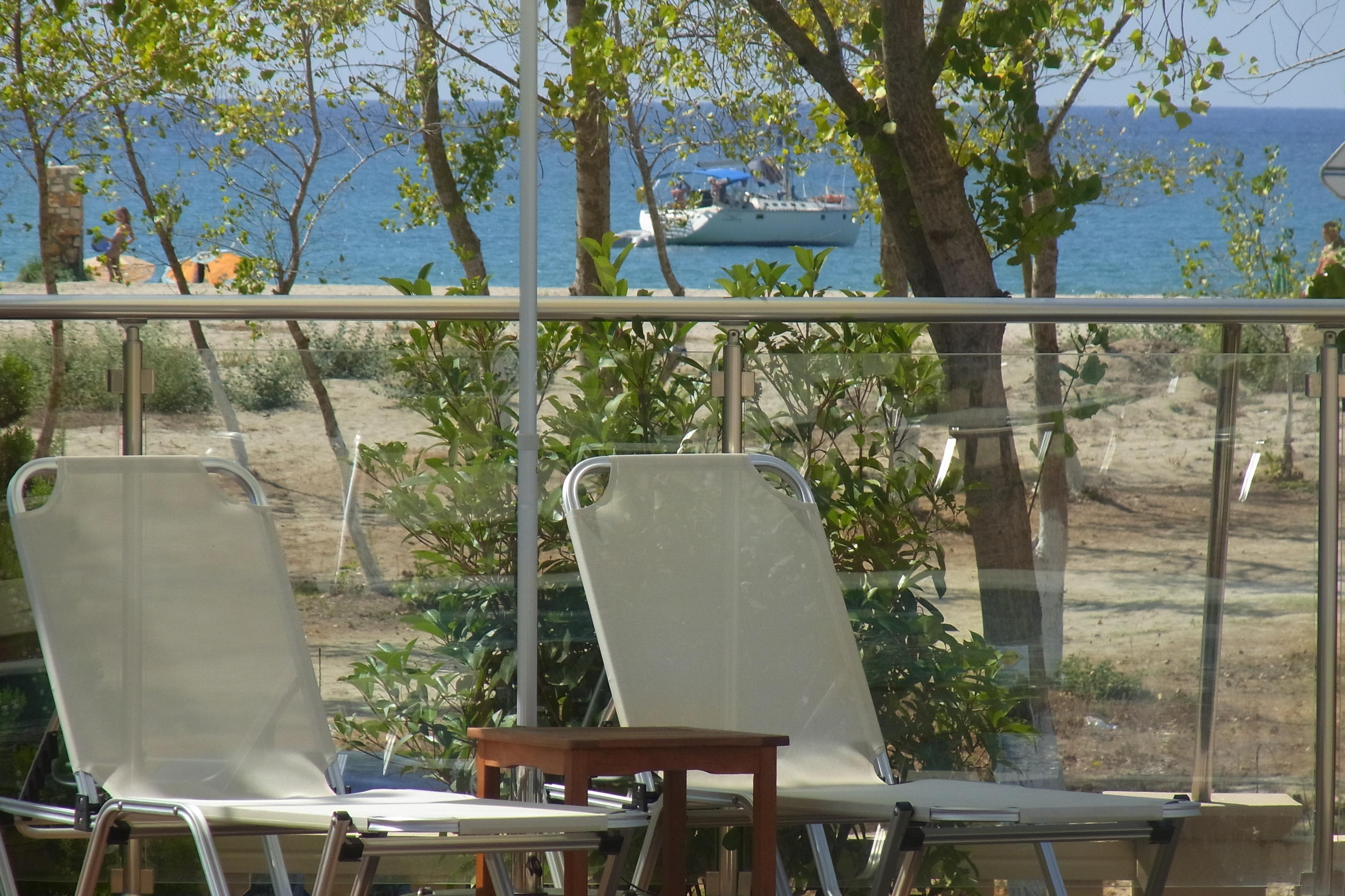 Hotel Ammos Bay Ammoudia Esterno foto
