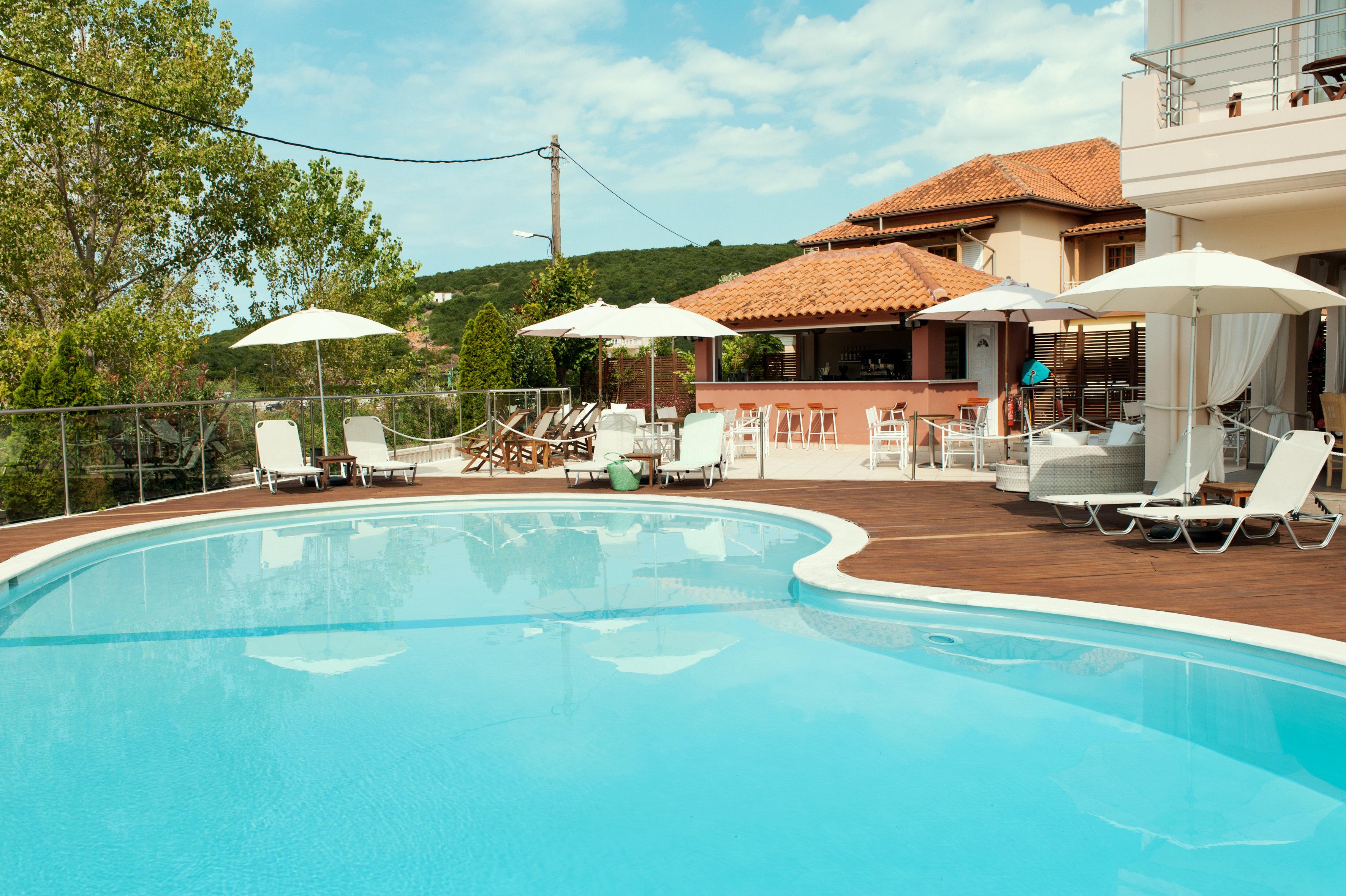 Hotel Ammos Bay Ammoudia Esterno foto