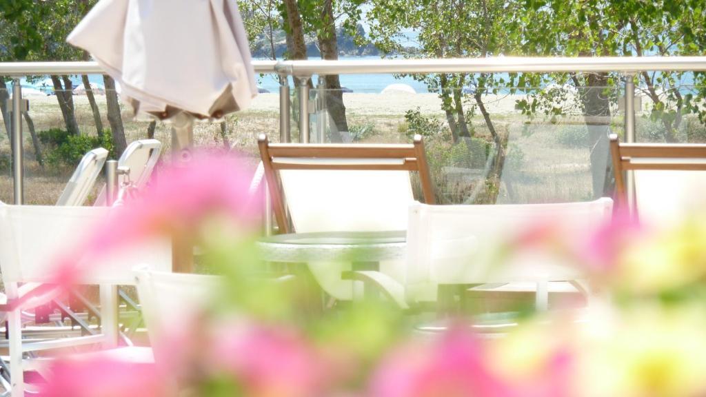 Hotel Ammos Bay Ammoudia Esterno foto