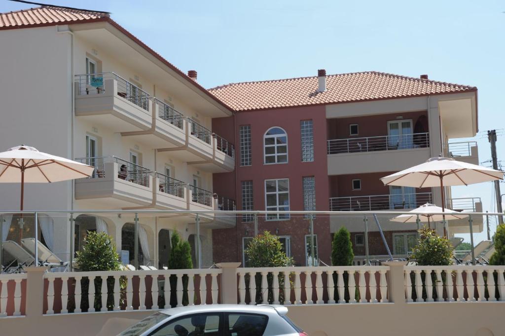 Hotel Ammos Bay Ammoudia Esterno foto